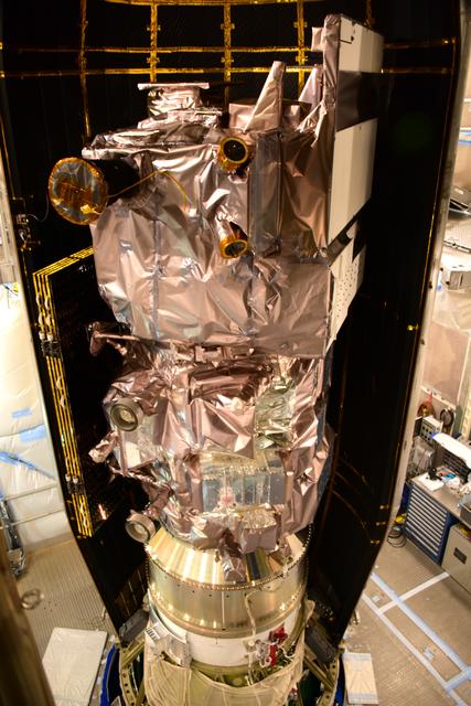 NASA image: Delta II ICESat-2 Encapsulation