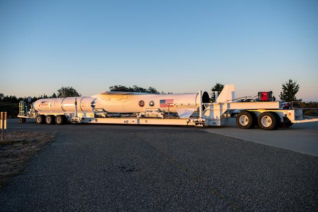 NASA image: Pegasus ICON Rollout at VAFB