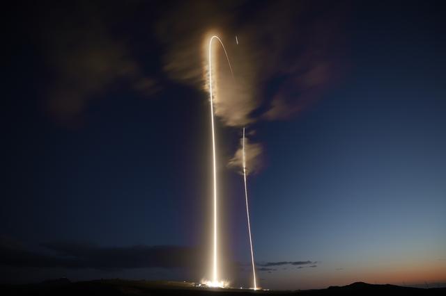 NASA image: SPHEREx/PUNCH Launch VSFB