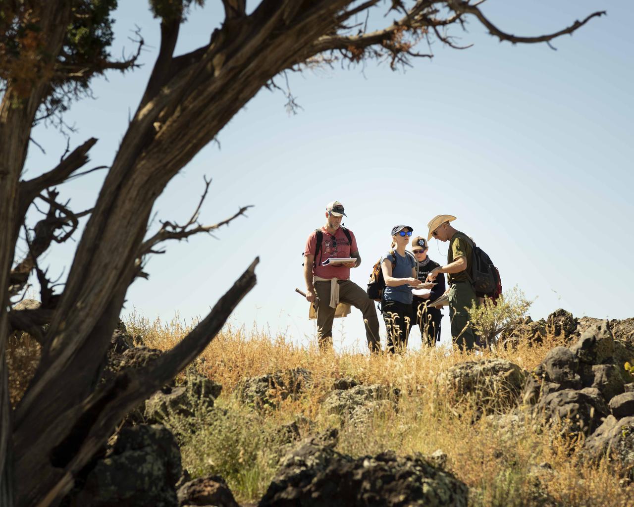 PHOTO DATE:  10-04-22 LOCATION:  Flagstaff, Arizona SUBJECT:  Joint EVA Test Team (JETT) Field Testing - JETT 3 fully integrated mission scale test PHOTOGRAPHER: BILL STAFFORD