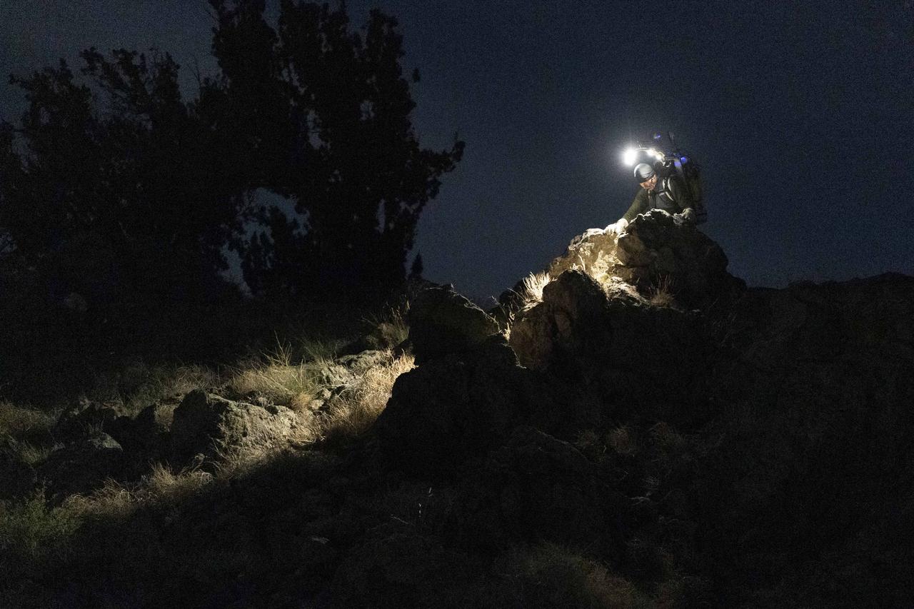 PHOTO DATE: 10-08-22 LOCATION: Flagstaff, Arizona SUBJECT: Photographic coverage of JETTS3 engineering night run 3. PHOTOGRAPHER: BILL STAFFORD