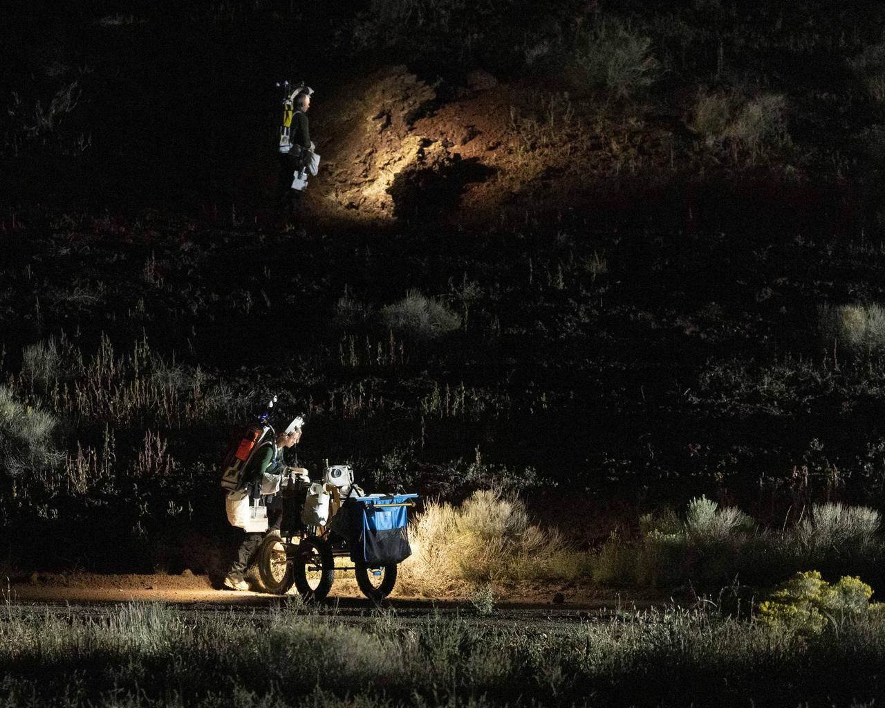 PHOTO DATE:  10-08-22 LOCATION:  Flagstaff, Arizona SUBJECT:  Photographic coverage of JETTS3 engineering night run 3. PHOTOGRAPHER: BILL STAFFORD