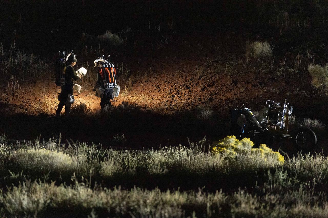 PHOTO DATE:  10-08-22 LOCATION:  Flagstaff, Arizona SUBJECT:  Photographic coverage of JETTS3 engineering night run 3. PHOTOGRAPHER: BILL STAFFORD