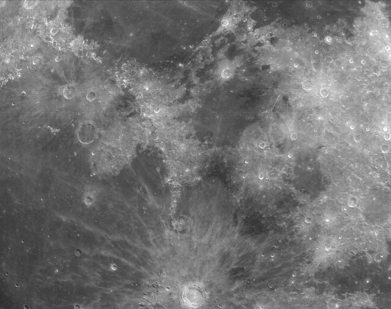 art001e002164 (Dec. 5, 2022): Cameras mounted on the crew module of the Orion spacecraft captured these views of the Moon’s surface. On flight day 20 of the Artemis I mission, the spacecraft made its second and final close approach to the Moon before its returned powered flyby burn.