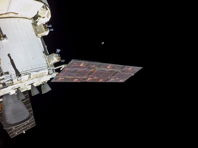 NASA image: Flight Day 24: Farther From the Moon