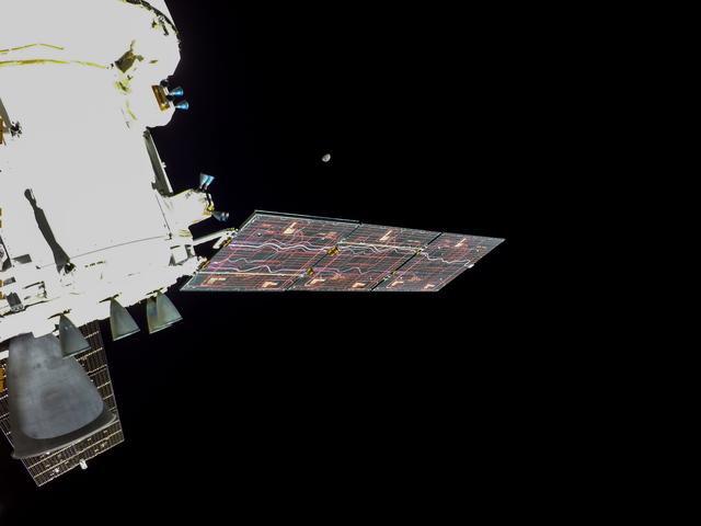 NASA image: Flight Day 24: Farther From the Moon