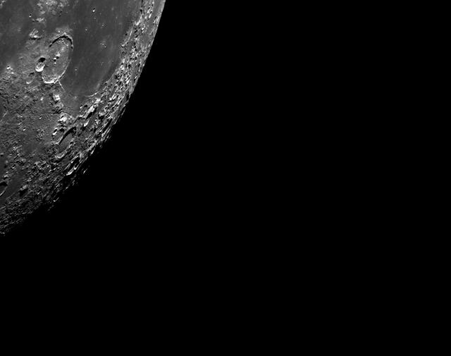 NASA image: Flight Day 20: Lunar Close-up