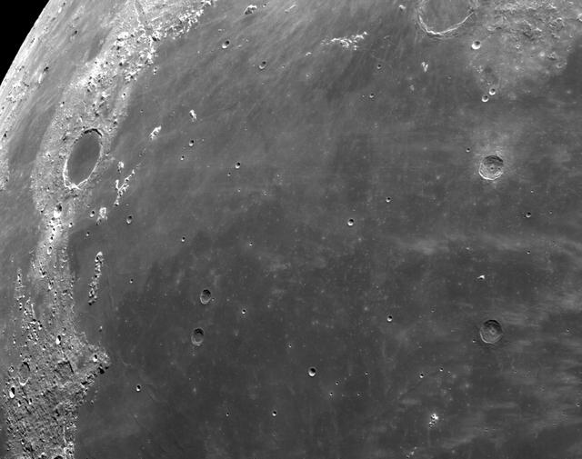 NASA image: Flight Day 20: Lunar Close-up