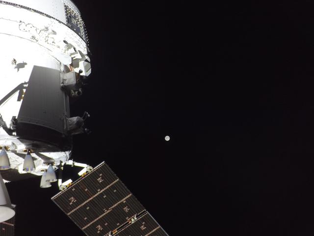 The Artemis II crew is en route to the Moon on the second...