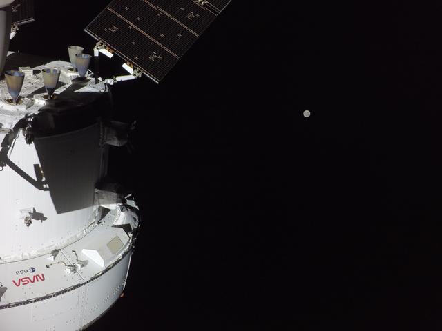 The Artemis II crew is en route to the Moon on the second...