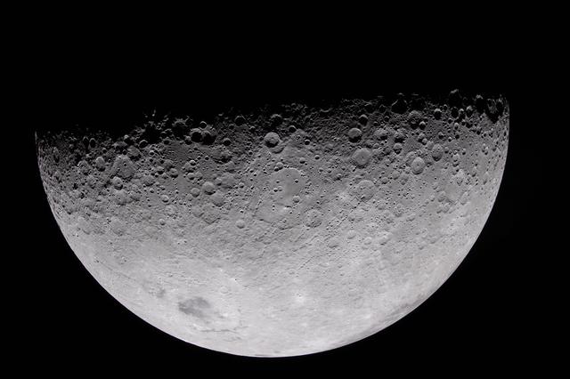 Vavilov Crater Across the Lunar Landscape -- art002e010327
