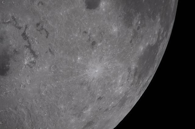 Resembling a “handprint” to the Artemis II crew, this view...