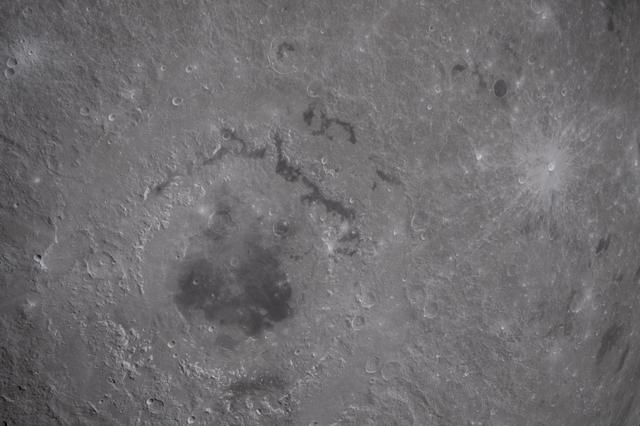 In this view of the Moon, the Artemis II crew captured an...