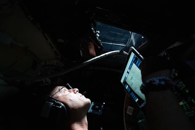 NASA astronaut and Artemis II Commander Reid Wiseman taking a...
