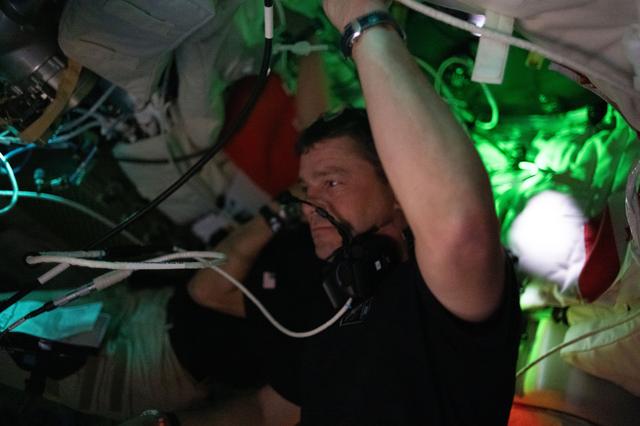 NASA astronaut and Artemis II Commander Reid Wiseman pictured...