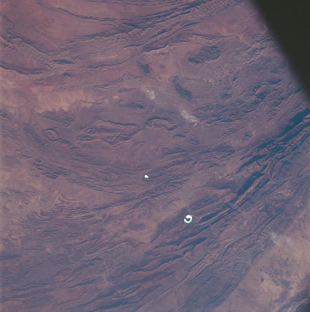 NASA image: Mountain ranges in western Pakistan as seen from the Apollo 7 spacecraft