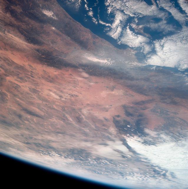 NASA image: Southern California as seen from the Apollo 7 spacecraft