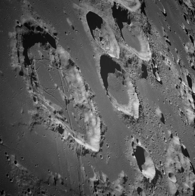 View of Goclenius and other craters