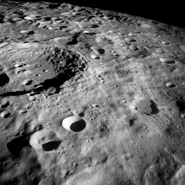 NASA image: Apollo 8 Mission image,Target of Opportunity (T/O) 12 