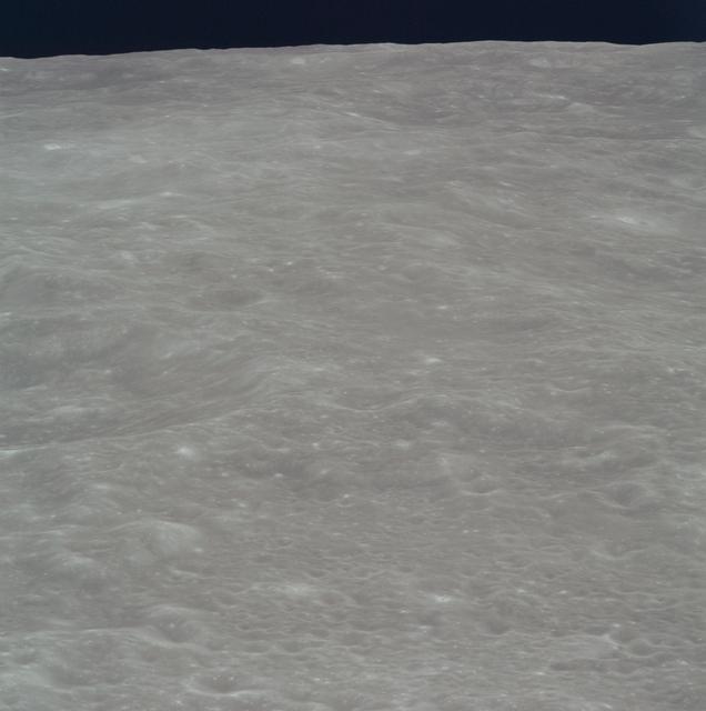 NASA image: Apollo 8 Mission image,Moon, farside, T/O 49