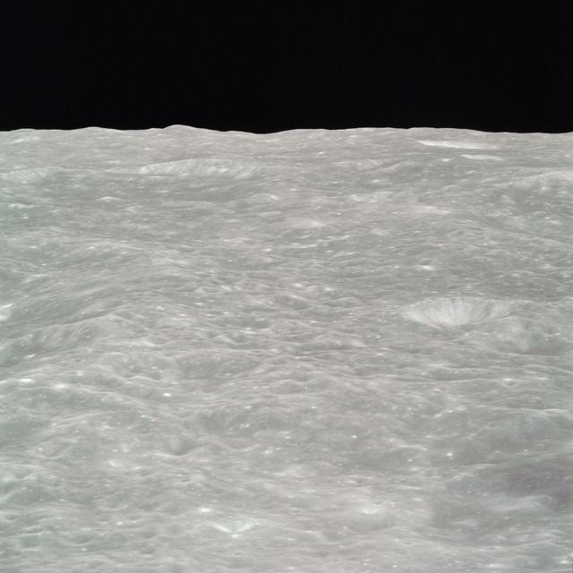 NASA image: Apollo 8 Mission image, Moon, fairside