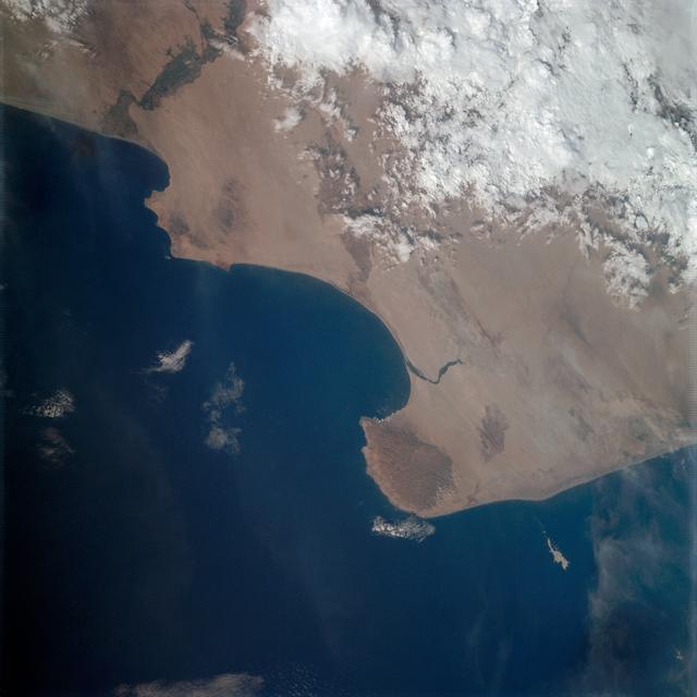 NASA image:    Apollo 9 Mission image - Peru and South America 