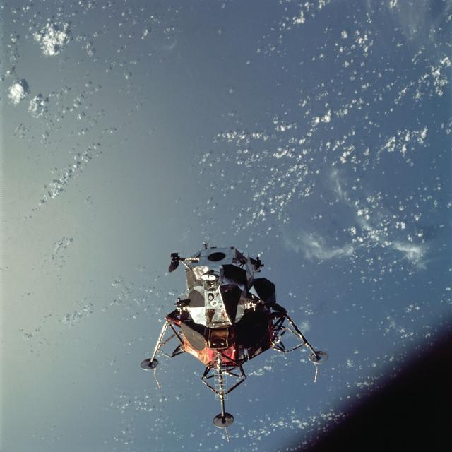 NASA image: Apollo 9 Mission image - Lunar Module 