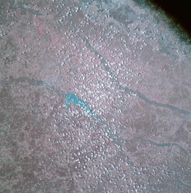 NASA image: Apollo 9 Mission image - S0-65 Multispectral Photography - Mississippi