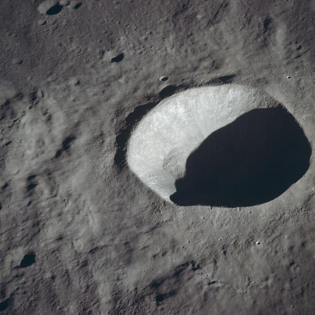 NASA image: Apollo 10 Mission image - Crater Schmidt 