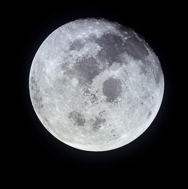 View of a full Moon photographed from Apollo 11 spacecraft