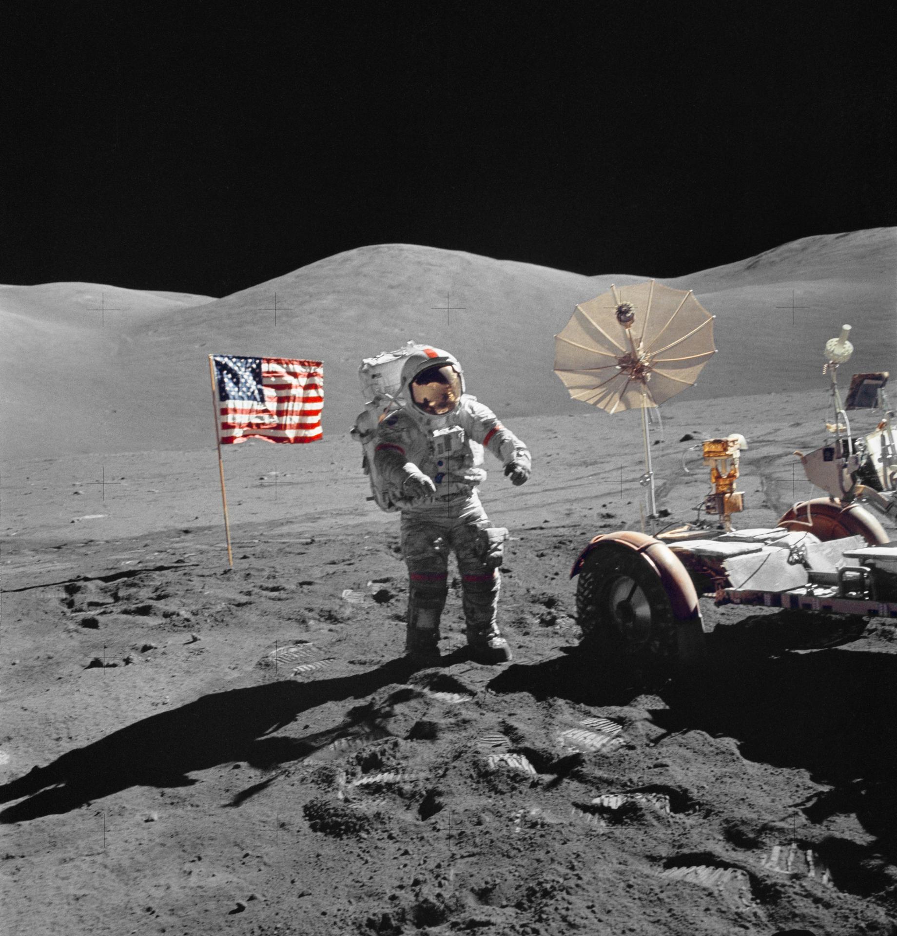 Cernan flew on three missions: Gemini IX, Apollo 10, and Apollo 17. Apollo 17 was NASA's last lunar mission.