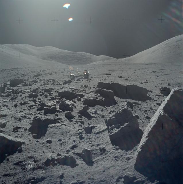 NASA image: Apollo 17,Sta 5,Panoramic