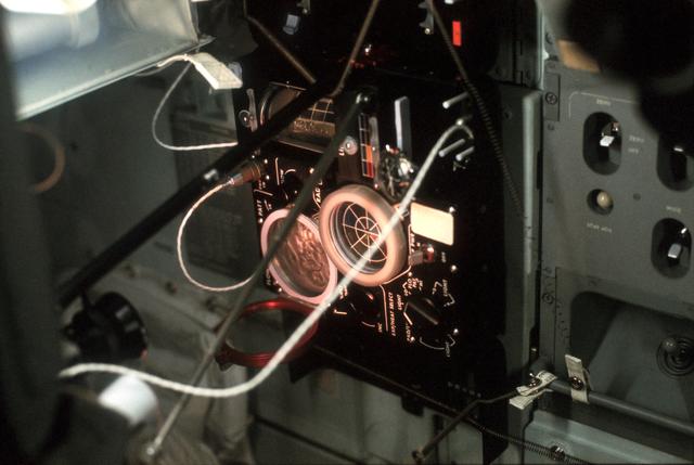 View of equipment used for Heat Flow and Convection Experiment