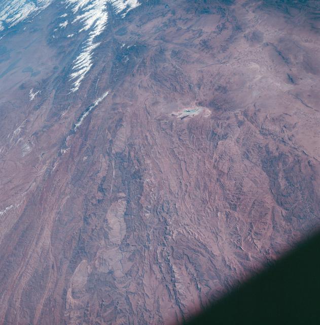 NASA image: Kabul, Afghanistan area as seen from the Apollo 7 spacecraft