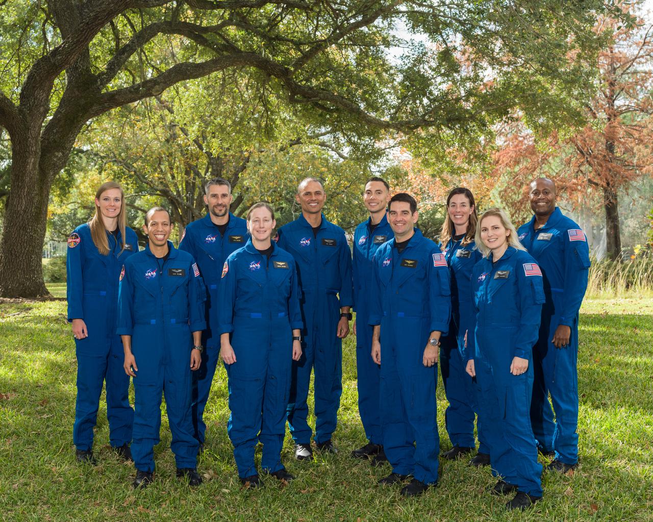 Astronaut Candidate Class of 2021.  Photo Date: December 3, 2021.  Location: JSC Mall.  Photographer: Robert Markowitz