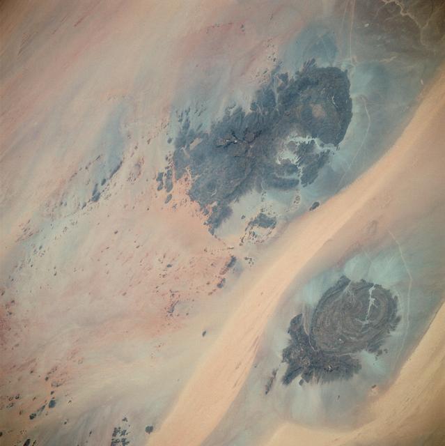 NASA image: View of portion of Libya and Arab Republic of Egypt