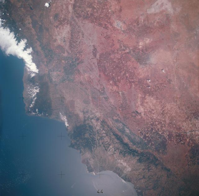 NASA image: View of portion of Mediterranean Coast of Turkey and Syria