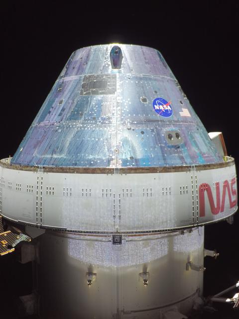 NASA image: Orion Snaps a Selfie During External Inspection