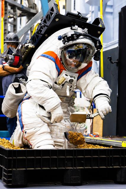 NASA image: Axiom Space’s AxEMU Spacesuit