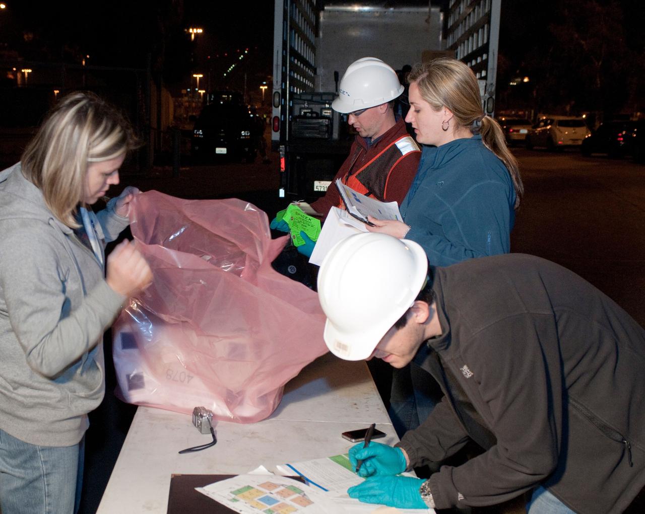 ED13-0079-11 (26 March 2013) ---- SpaceX Dragon's second operational mission ended  on March 26 after three weeks attached to the International Space Station. The unmanned spacecraft splashed down  in the Pacific Ocean about 214 miles off the coast of Baja California to successfully return about 2,670 pounds of science materials from the orbital outpost.  Photo credit:  NASA