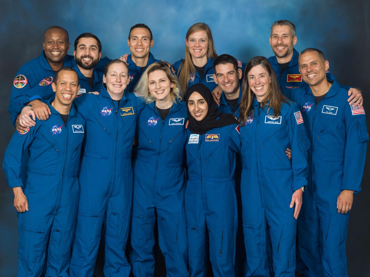 ASCAN Group 23 (Class of 2021) Photo.  Photo Date: March 7, 2022.  Location: Building 8, Room 183 - Photo Studio.  Credit: NASA/Robert Markowitz & Josh Valcarcel.
