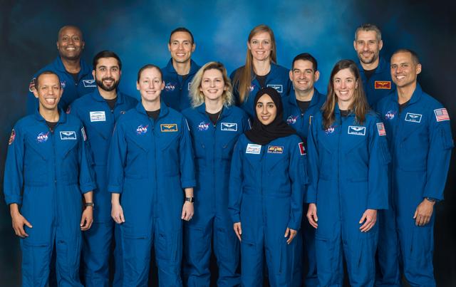 NASA image: 2021 ASCAN class group photo