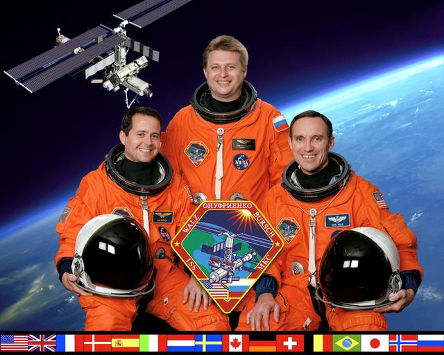 NASA image: Expedition 4 crew portrait