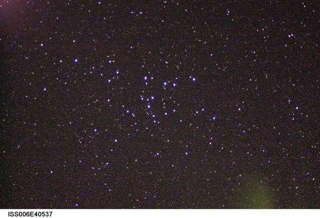 NASA image: View of stars taken during Expedition Six