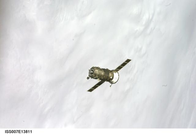 NASA image: Progress 12P approaching ISS