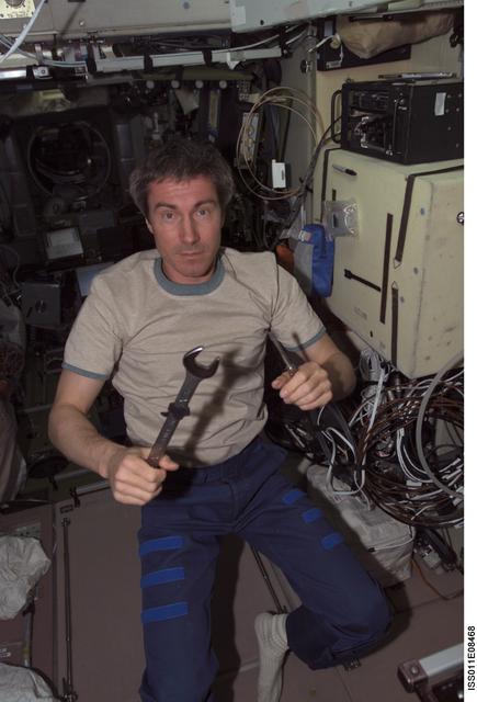 NASA image: Krikalev in Zvezda