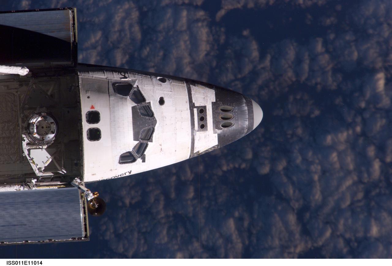 Mapping sequence performed during the STS-114 R-Bar Pitch Maneuver.