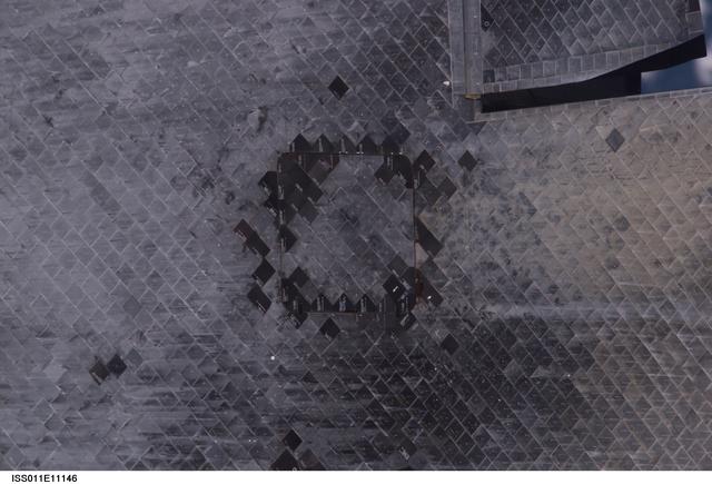 NASA image: Mapping sequence performed during the STS-114 R-Bar Pitch Maneuver.