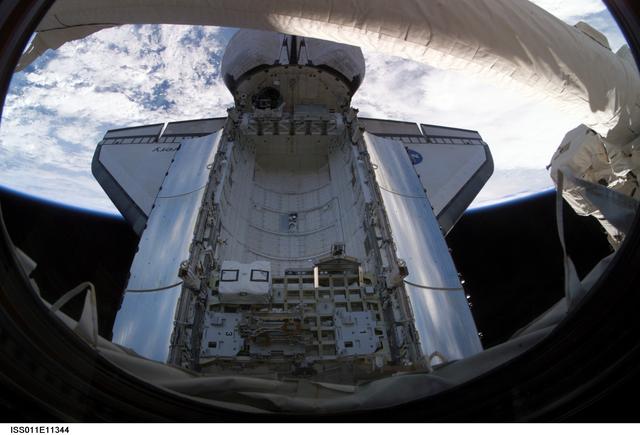 NASA image: Empty STS-114 orbiter Discovery Payload bay