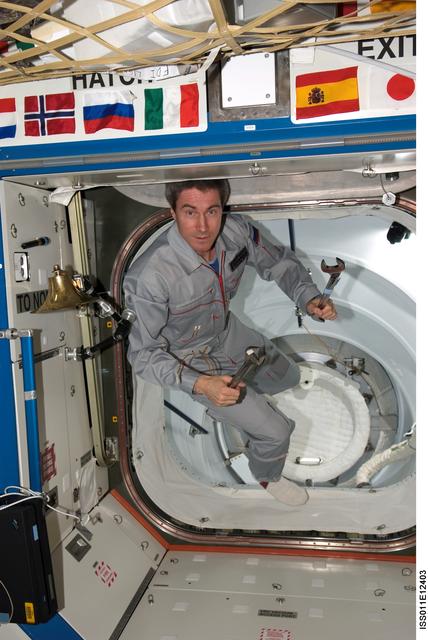 NASA image: Krikalev in PMA3